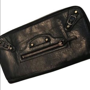 Balenciaga Motorcross Continental Wallet
